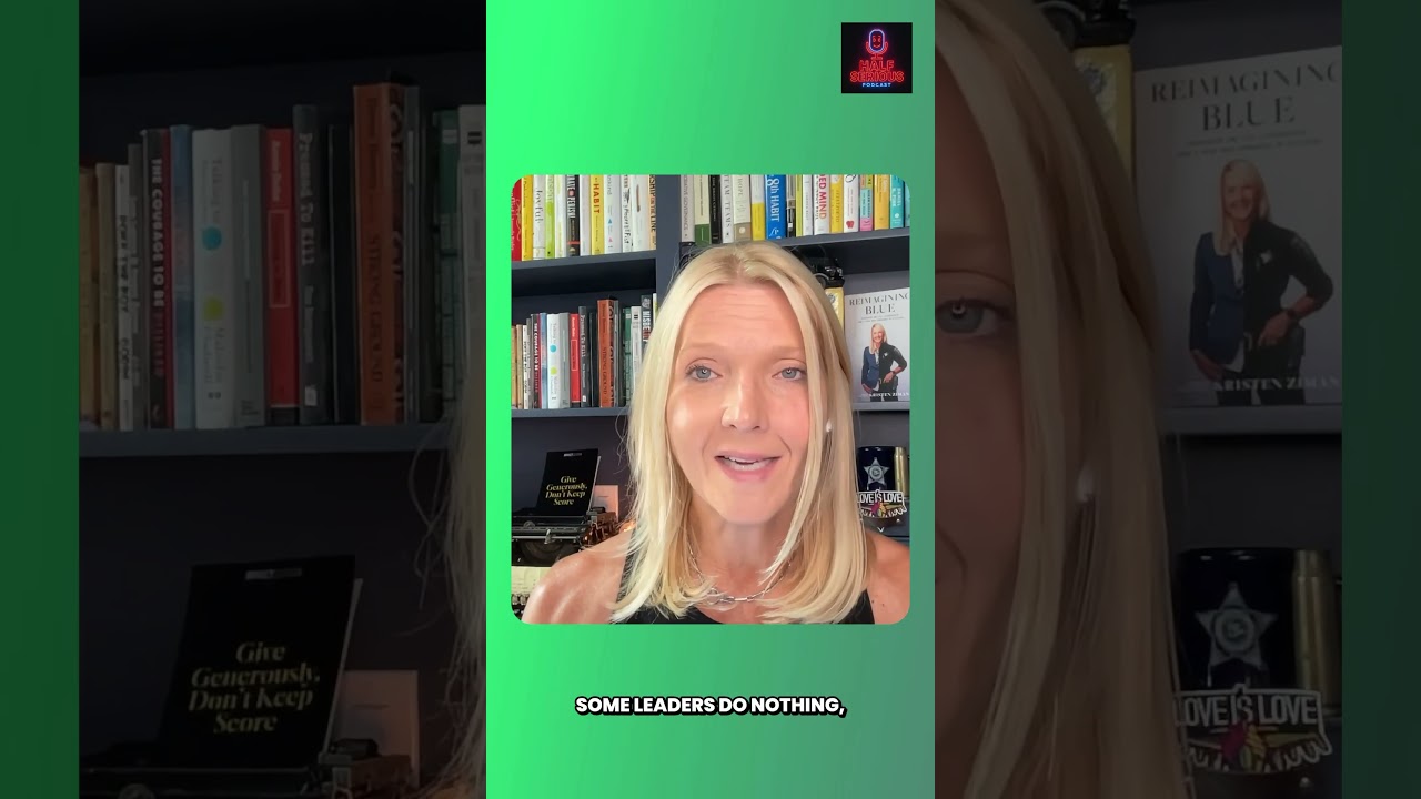 Next week we talk police leadership with retired Police Chief Kristen Ziman #policeleadership #cops.