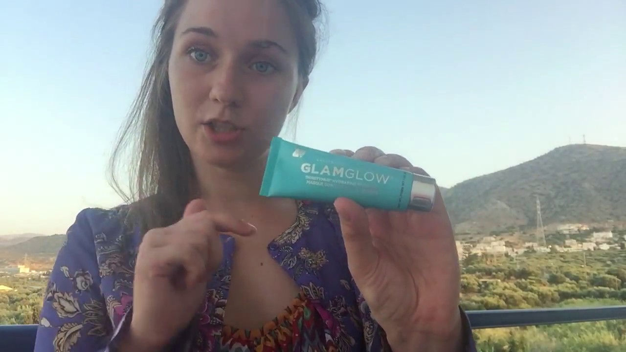 Как пережить перелет?Маска glamglow