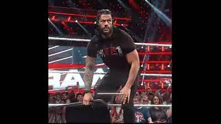 roman reing is back in Monday night raw #romanreigns #wwe #wwerollins #romanreign romanisback #raw