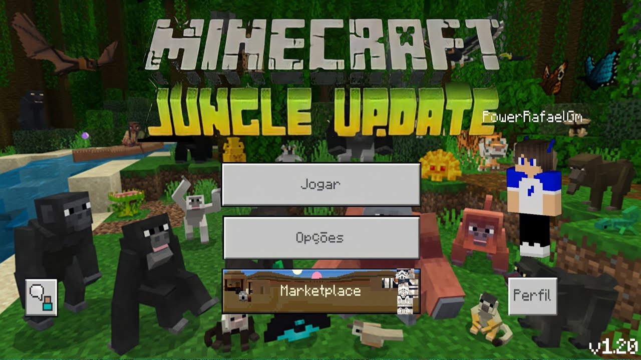 SAIU O NOVO MINECRAFT PE 1.20 ACESSO ANTECIPADO!!! 