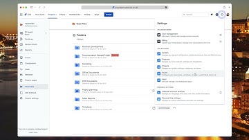 Using the Team Files app for Jira - Using the Admin settings