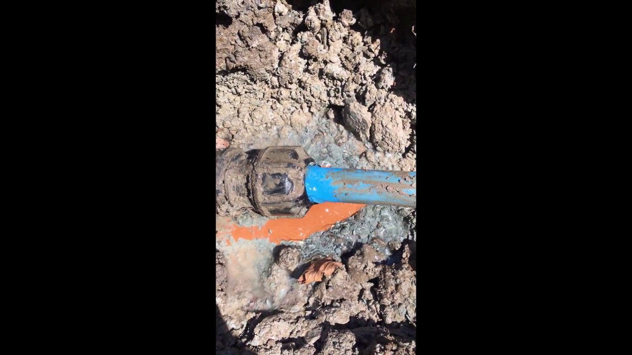 Cold Water Supply Pipe Leak YouTube