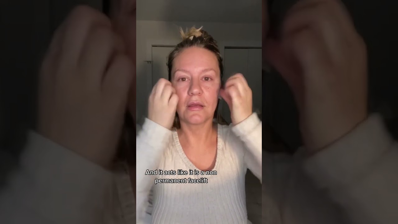 Face tape to change your face shape 