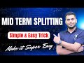 How to Do Middle Term Splitting || Easy Trick For Mid Term Splitting || How To Do Factorisation