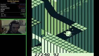 Marble Madness (Gameboy) in 1:47.865 *World Record* @AD2adam