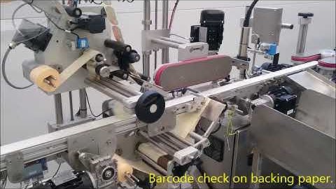 HM U Wrap and Top labelling HM3000 S non stop