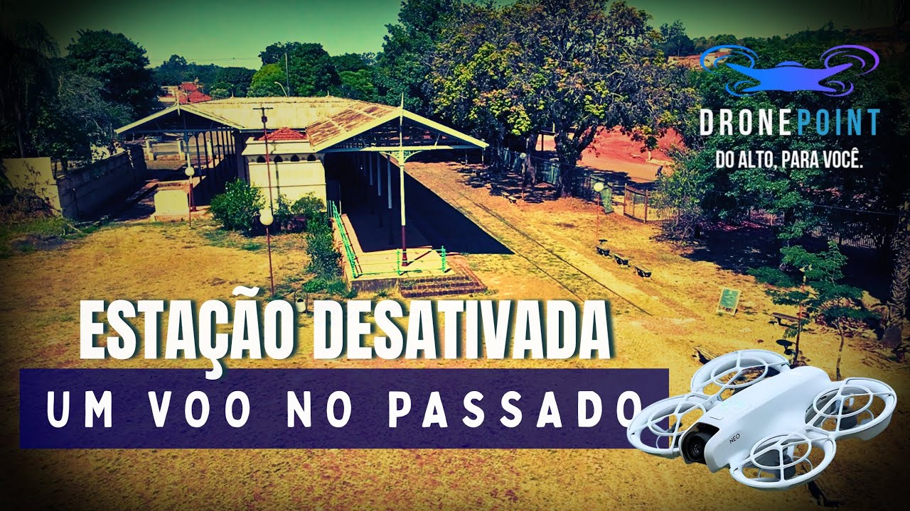 🚨 ESTA ESTAÇÃO ESCONDE UM PASSADO INCRÍVEL! | DronePoint