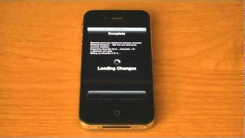 How To Unlock iPhone 4 on Firmware 4.0 4.0.1 - Ultrasn0w.flv