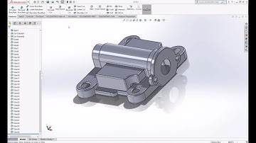 L11: Advanced Molding Tool Tutorial 3 | FilletXpert | Hole Wizard | Shell | SolidWorks Tutorial