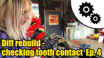 Diff rebuild - how to check tooth contact Ep.4 #1026