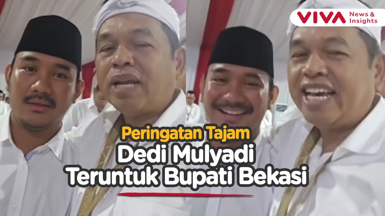 Ultimatum KDM ke Bupati Ade Kunang: Kabupaten Bekasi Enggak Boleh Punya Jalan Rusak!