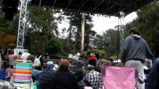 Johnathan Richman &quot;Hurricane when she came for me&quot; Rooster Stage Hardly Strictly Bluegrass 2010