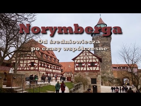 Wideo: Zwiedzanie historycznego miasta Norymberga, Niemcy
