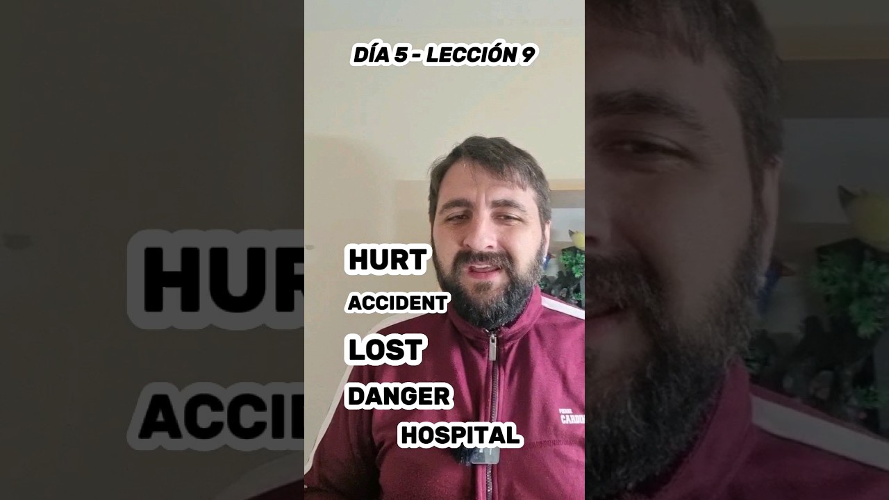 Vocabulario para emergencias en inglés aprendeinglés ingles englishlanguageteaching YouTube