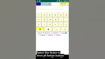 calculate remainder using calculator Scal