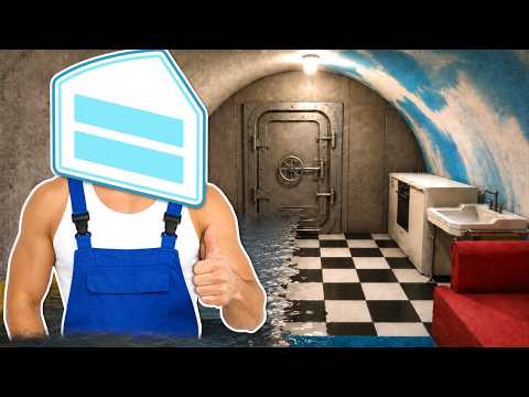 Renovating a Flooded BUNKER! (House Flipper 2)