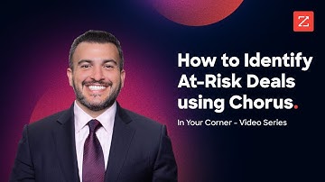 How to Identify At-Risk Sales Deals in 3 Clicks | Chorus Pipeline Management