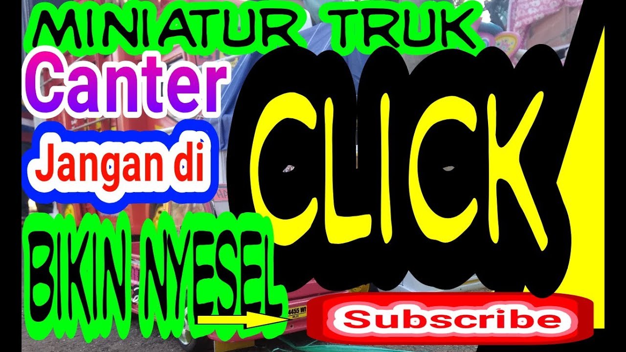  Miniatur  truk  canter  YouTube