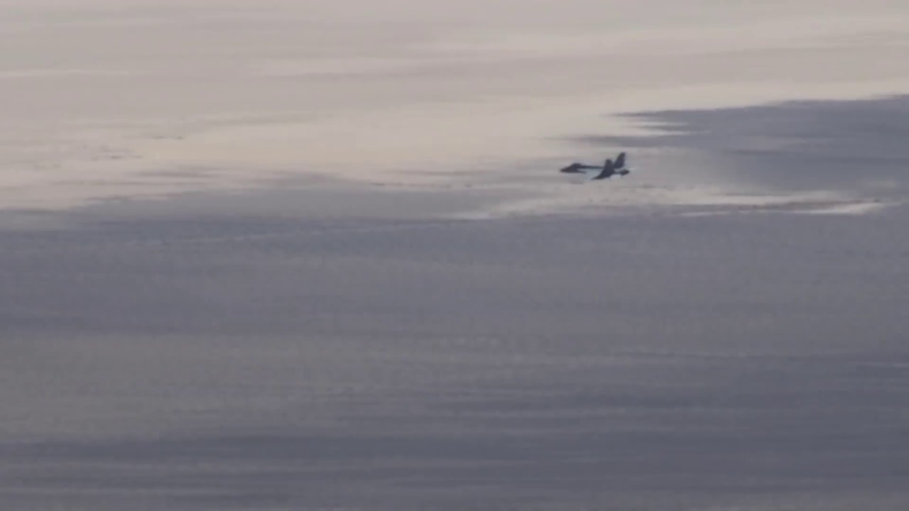 Super Hornets at Father Crowley Point