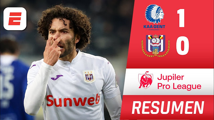 COMPLICADO partido del CHINO HUERTA en derrota del Anderlecht por 1-0 ante Gent | Jupiler Pro League