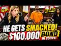 Jail Misbehavior Backfires — Judge Slaps Defendant With $100,000 Bond in Court!