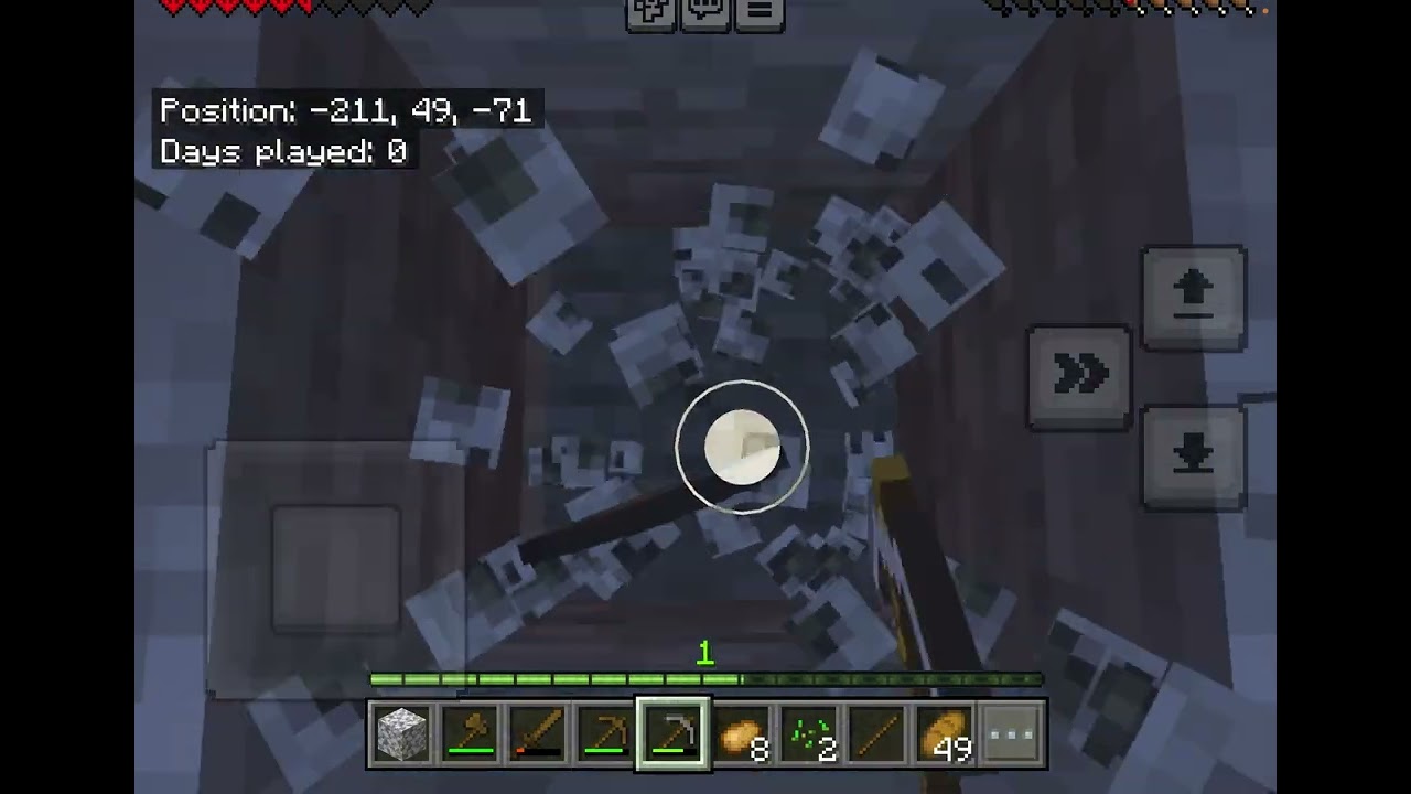 Minecraft hardcore world! 