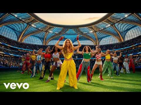Shakira, Burna Boy & Triplets Ghetto Kids | Final Halftime Show | Full Performance #shakira