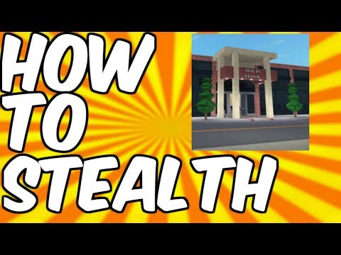 Roblox Notoriety How To Stealth In R B Bank - 