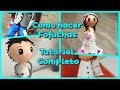 Diy FOFUCHAS de goma eva tutorial completo!!