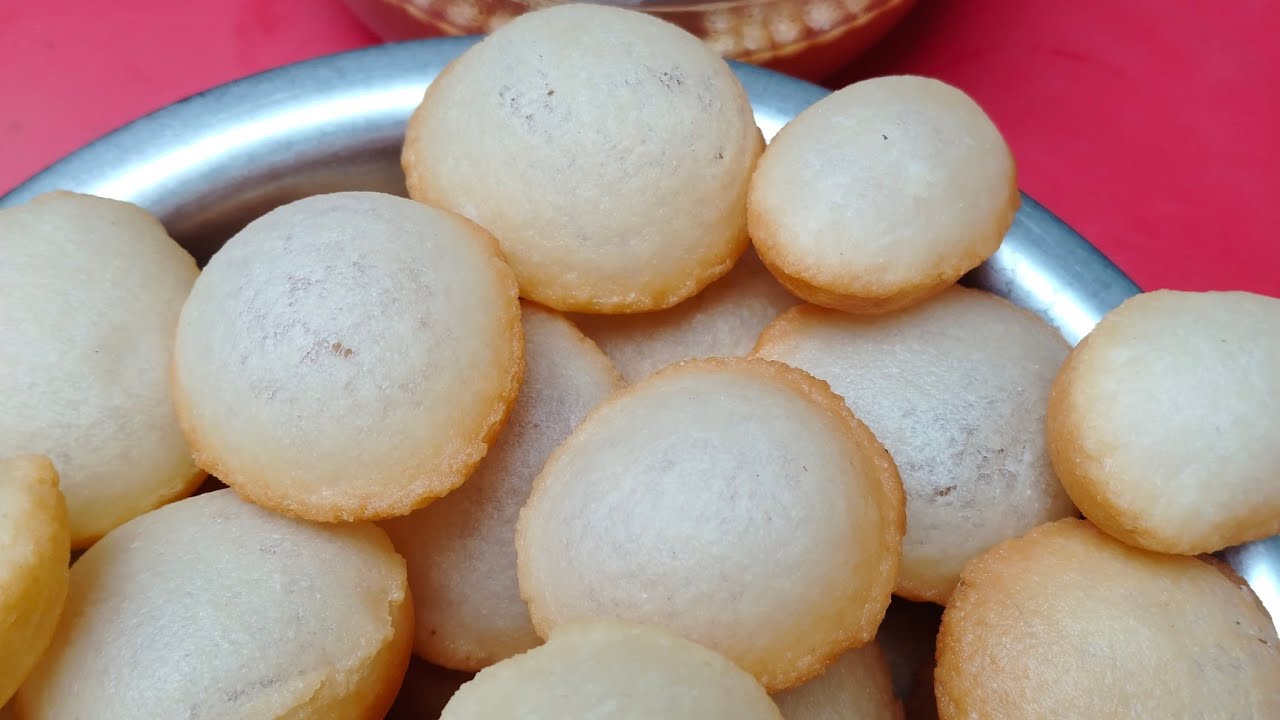 फूले हुए कुरकुरे गोल गप्पे/parfect pani puri recipe 
