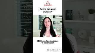 STOP buying too much inventory | Business Mistake #shorts