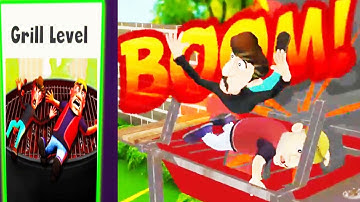 Scary Robber Home Clash 1.18 New Update Grill level All Endings