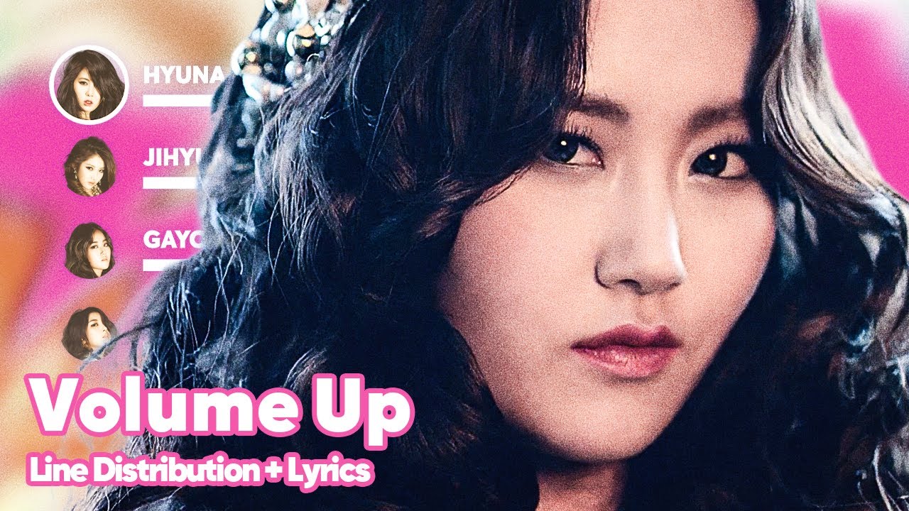 4Minute - Volume Up (Line Distribution + Lyrics Karaoke) PATREON REQUESTED