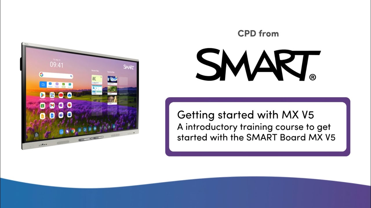 Getting Started with your SMART Board MX V5 - YouTube