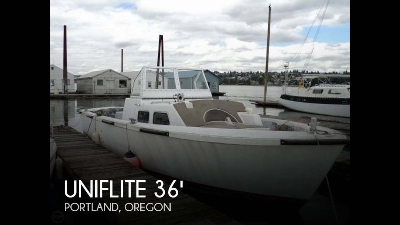 [UNAVAILABLE] Used 1980 Uniflite 36 LCPL Landing Craft Personnel Boat in Portland, Oregon