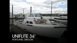 Unavailable Used 1980 Uniflite 36 Lcpl Landing Craft Personnel Boat In Portland, Oregon