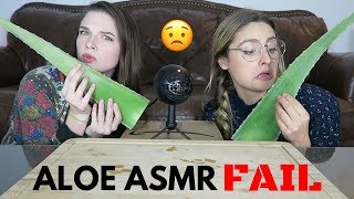 ASMR ALOE VERA FAIL!!