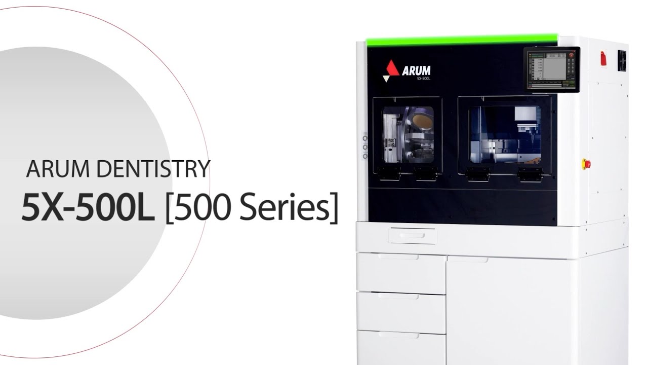ARUM 5X500L (ENG) Dental CAD/CAM Milling Machine YouTube