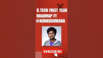 B.tech 1st year roadmap ft @KunalKushwaha #dsa #coding #faang #code #ezsnippet #ezsnippat #coder