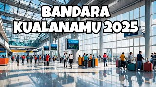 Melihat Suasana Bandara Kualanamu Medan Januari 2025! Update Terbaru