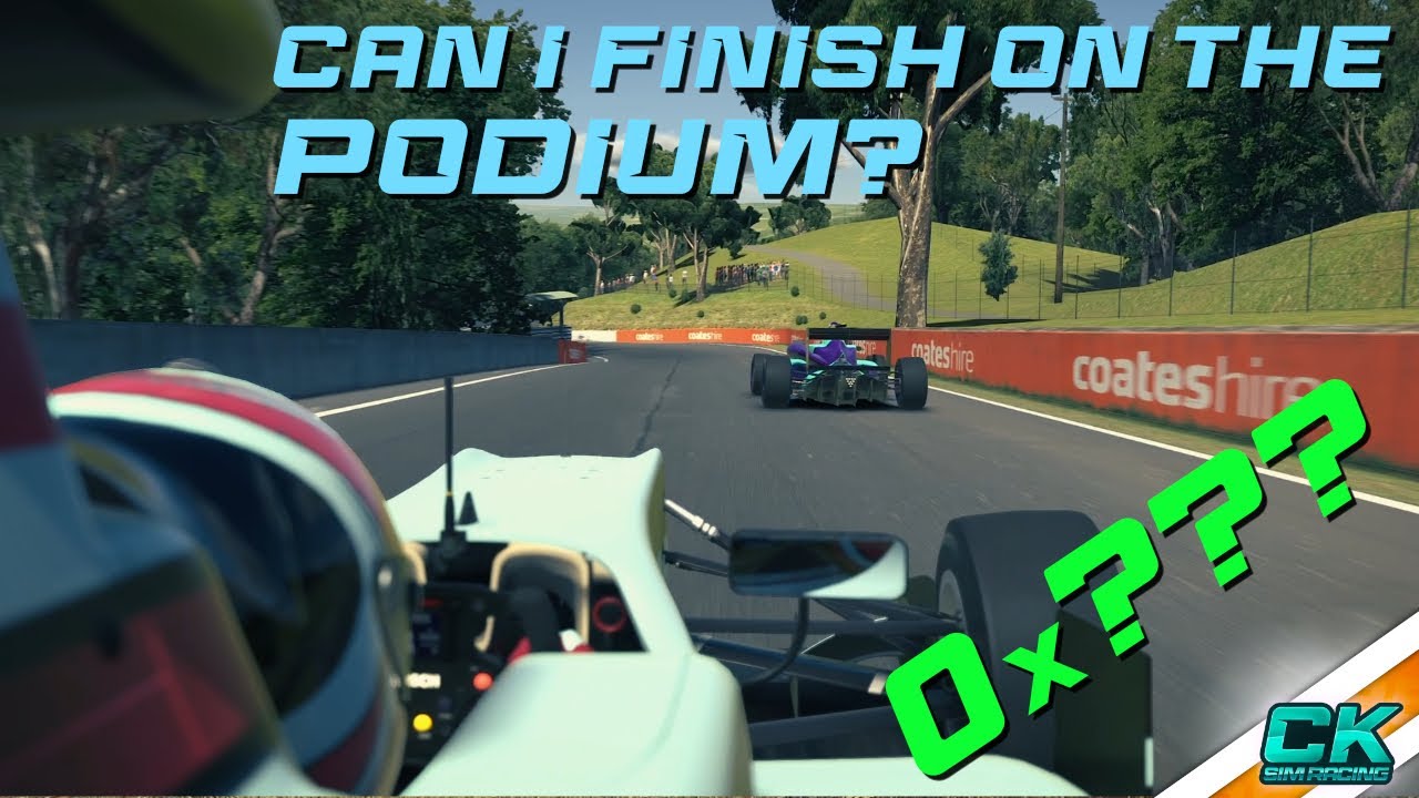 I CAN'T get ENOUGH of FORMULA 3 at BATHURST in iRACING