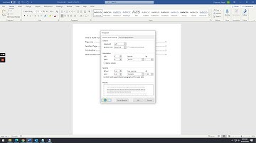 Dot Leader Tabs In Word