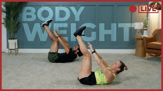 Smash Those Abs Live Workout With Ashley Zach - Bodyweight Tabata