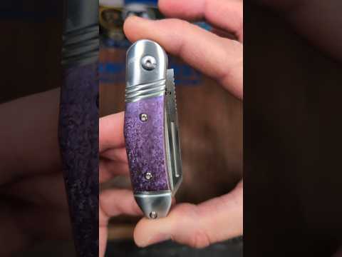 Pizazzy Purple Pocket Knife