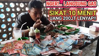 DI KASIH UANG 200 JT|| LANGSUNG SIKAT BERSIH BOS BAGOES KETAR KETIR!!