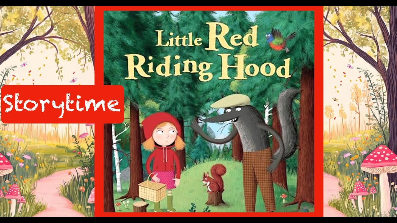 LITTLE RED RIDING HOOD Book - Fairy Tales For KIDS - Stories READ ALOUD ...