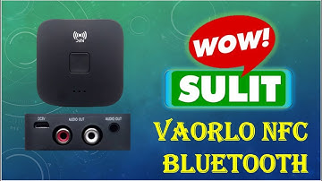 VAORLO NFC BLUETOOTH AUDIO DEVICE RECEIVER 5.0/UNBOXING/TUTORIAL