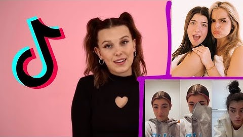 Millie bobby brown #reaction to Charli D