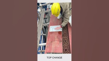 Decoration beam formwork installation process #goodtools #smartwork