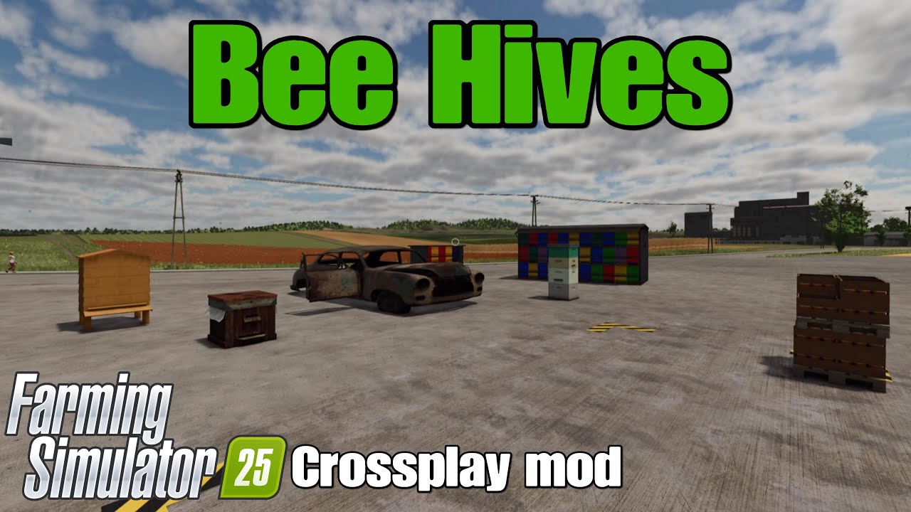 Bee Hives / FS25 crossplay mod - YouTube